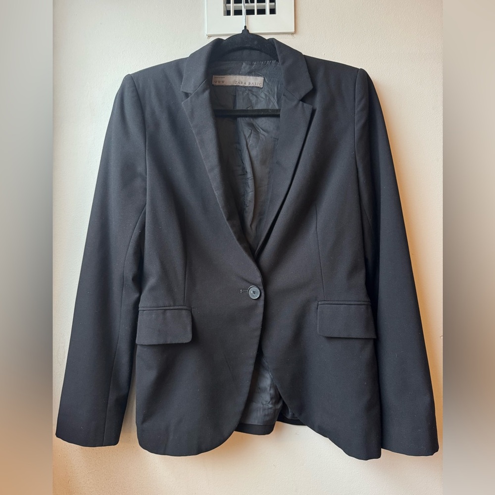 Zara Women's Black Blazer